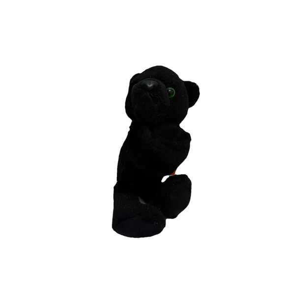 Wild Republic Black Panther Cat Plush Wrist Hugger Slap Bracelet Stuffed 8” Toy - Picture 1 of 9